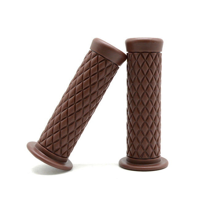 Poignées losange pour guidon 22mm-blackpines.fr