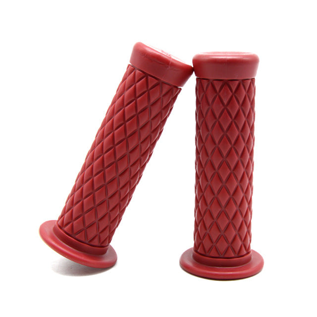 Poignées losange pour guidon 22mm-blackpines.fr