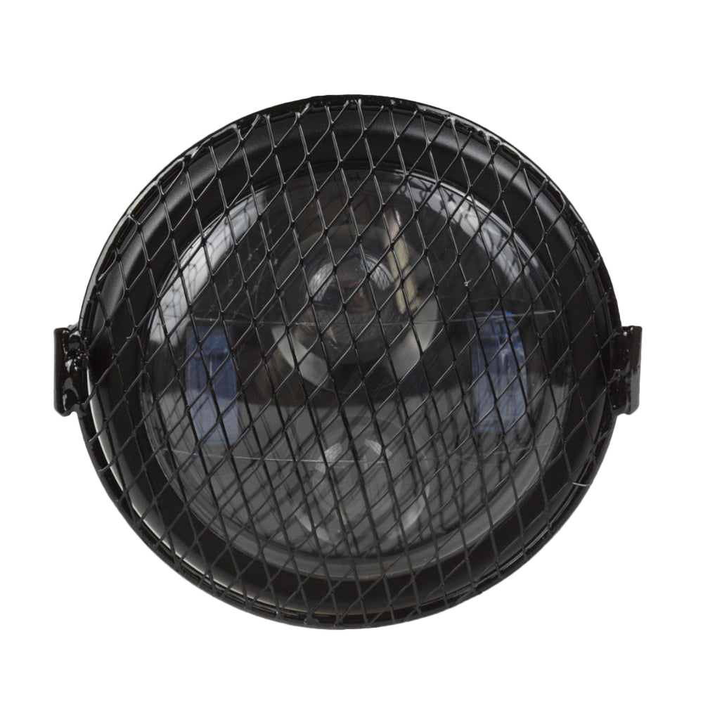 Phare avant LED CAFE RACER avec grille-blackpines.fr
