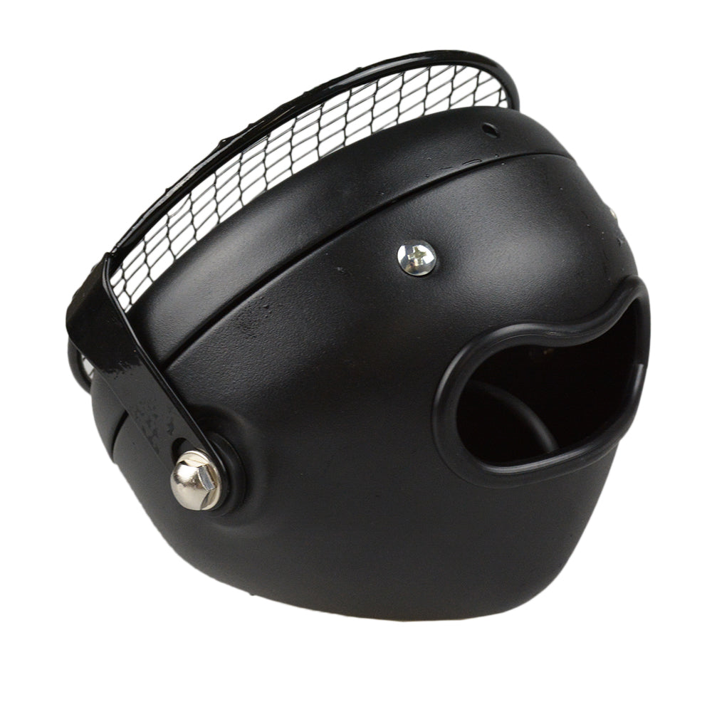 Phare avant LED CAFE RACER avec grille-blackpines.fr
