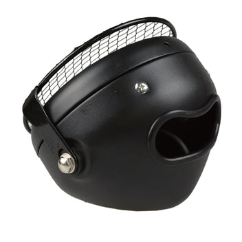 Phare avant LED CAFE RACER avec grille-blackpines.fr