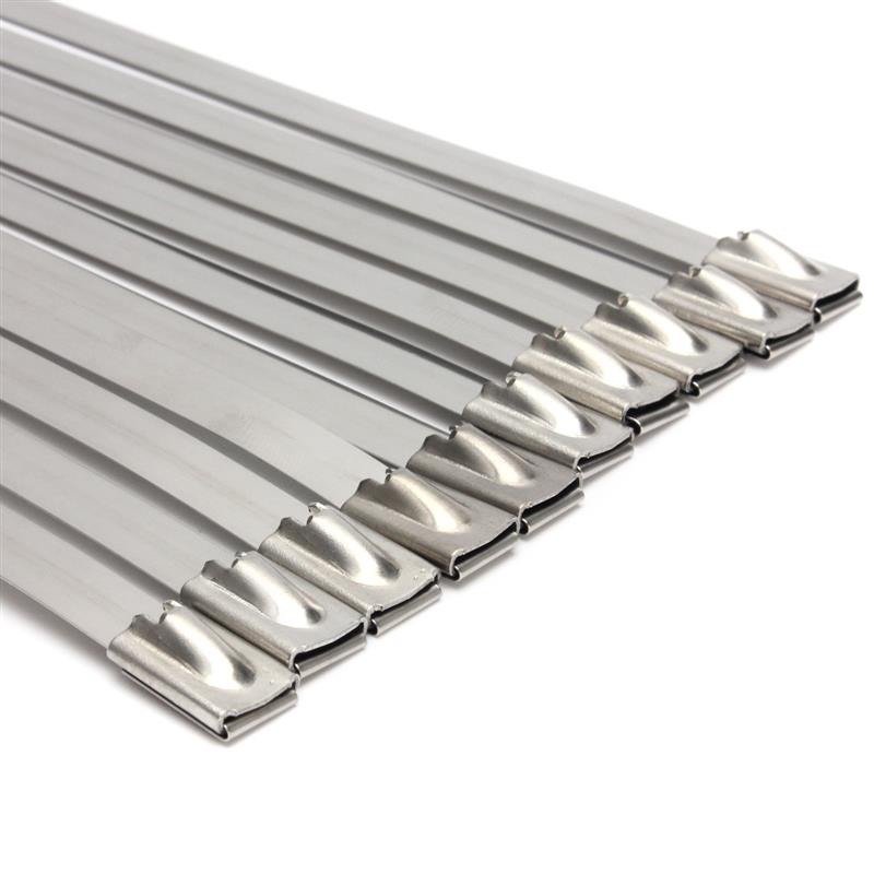 10 Colliers INOX pour echappement-blackpines.fr
