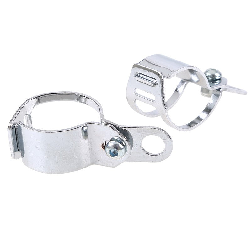 Supports chrome pour clignotants. Blackpines.fr