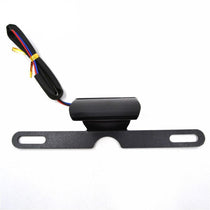 Support de plaque avec éclairage Led-blackpines.fr