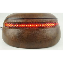 Selle scrambler avec bandeau LED-blackpines.fr