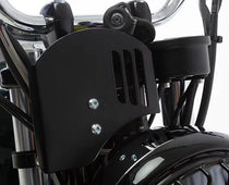 Saute-vent Hedgehog Motorcycles pour Royal Enfield 650. Blackpines.fr