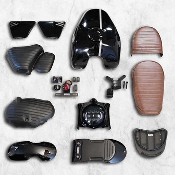 Kit Super Scrambler noir Bonvent pour Interceptor. Blackpines.fr