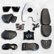 Kit Super Scrambler blanc Bonvent pour Interceptor. Blackpines.fr