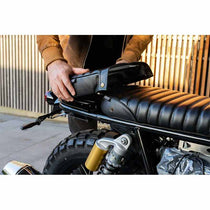 Selle modulable du kit Super Scrambler Bonvent pour Interceptor. Blackpines.fr