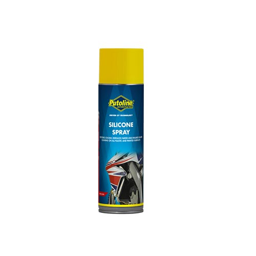 Protection et nettoyage des plastiques carenages Silicone Spray Putoline. Blackpines.fr