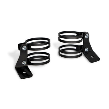 Supports Barracuda pour feux additionnels moto diametre 54 57 mm. Blackpines.fr 