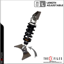Kit mono amortisseur YSS TCXF-MZ-366-280-TRL Honda CX400 et CX500. Blackpines.fr